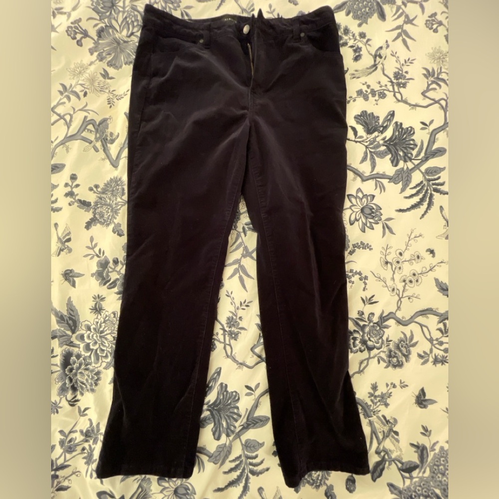 Talbots Navy Corduroy Trousers